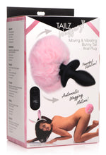 Load image into Gallery viewer, Remote Control Wagging Bunny Tail Anal Plug