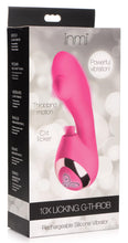 Load image into Gallery viewer, 10X Licking G-Throb Rechargeable Silicone Vibrator