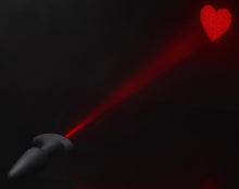 Load image into Gallery viewer, 28X Laser Heart Silicone Anal Plug with Remote – Medium