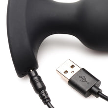 Load image into Gallery viewer, 28X Laser Heart Silicone Anal Plug with Remote – Medium