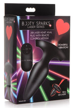 Load image into Gallery viewer, 28X Laser Heart Silicone Anal Plug with Remote – Medium