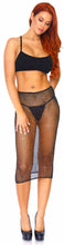 Load image into Gallery viewer, Crystalized Fishnet Tube Dress