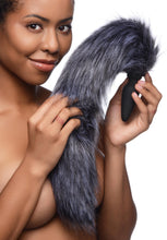 Load image into Gallery viewer, Silicone Anal Plug with 3 Interchangeable Tails