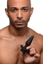 Load image into Gallery viewer, Interchangeable 10X Vibrating Silicone Anal Plug with Remote - Small