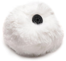 Load image into Gallery viewer, Large Anal Plug with Interchangeable Bunny Tail - White