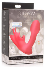 Load image into Gallery viewer, Butterfly Tease 10X Clitoral Suction Silicone Stimulator