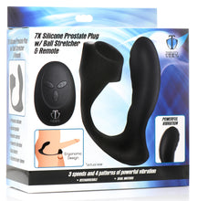Load image into Gallery viewer, 7X Silicone Prostate Plug with Ball Stretcher and Remote