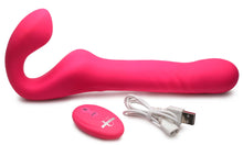 Load image into Gallery viewer, 30X Thrusting and Vibrating Strapless Strap-On With Remote Control