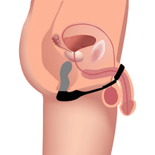 Load image into Gallery viewer, 10X Inflatable and Vibrating Prostate Plug with Cock and Ball Ring