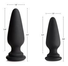 Load image into Gallery viewer, Large Anal Plug with Interchangeable Fox Tail - White