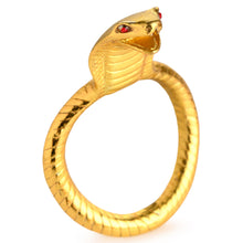 Load image into Gallery viewer, Cobra King Golden Cock Ring