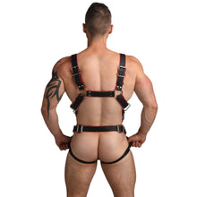 Load image into Gallery viewer, Heathen's Male Body Harness - L/XL