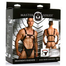 Load image into Gallery viewer, Heathen's Male Body Harness - S/M