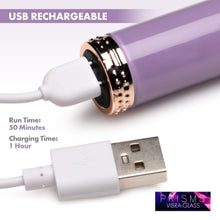 Load image into Gallery viewer, Vibra-Glass 10X Mini Vibe Lilac-4