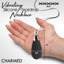 Load image into Gallery viewer, 10X Vibrating Silicone Teardrop Necklace-3