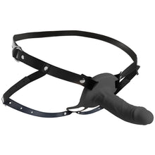 Load image into Gallery viewer, 2 Inch Erection 28X Realistic Vibrating Silicone Penis Sheath with Remote - Black-3