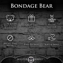 Load image into Gallery viewer, BDSM Teddy Bear Keychain-4