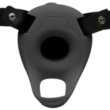 Load image into Gallery viewer, 2 Inch Erection Smooth Silicone Penis Sheath - Black-4