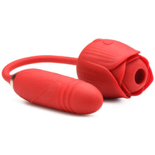 Load image into Gallery viewer, 10X Romping Rose Suction and Thrusting Vibrator-2