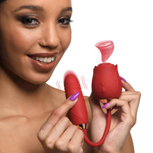 Load image into Gallery viewer, 10X Romping Rose Suction and Thrusting Vibrator-0