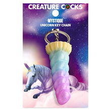 Load image into Gallery viewer, Mystique Unicorn Mini Dildo Key Chain-8