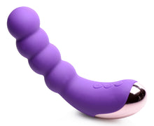 Load image into Gallery viewer, 50X Silicone Beaded Vibrator - Purple