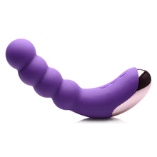 Load image into Gallery viewer, 50X Silicone Beaded Vibrator - Purple