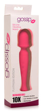 Load image into Gallery viewer, 10X Silicone Wand Massager - Magenta