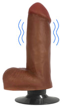 Load image into Gallery viewer, Jock Medium Vibrating Dildo with Balls - 6 Inch