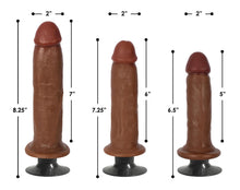 Load image into Gallery viewer, Jock Medium Vibrating Dildo - 6 Inch