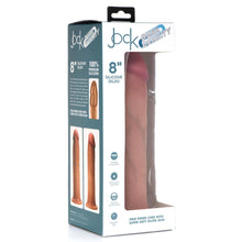 Load image into Gallery viewer, Jock Light Dual Density Silicone Dildo - 8 inch