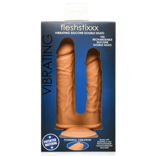 Load image into Gallery viewer, 10X Silexpan Vibrating 6 and 7 Inch Double DIldo