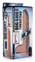 Load image into Gallery viewer, Vibrating & Thrusting Remote Control Silicone Dildo - 10 Inch