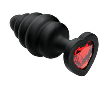 Load image into Gallery viewer, Isabella Sinclaire Heart Gem Silicone 3 Piece Anal Plug Set