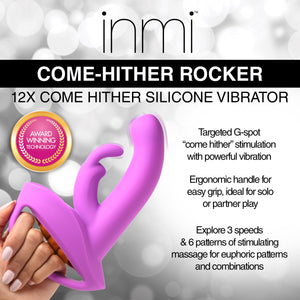 12X Come-Hither Rocker Silicone Vibrator-1