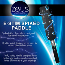 Load image into Gallery viewer, E-stim Spiked Paddle-1