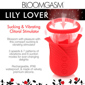 Lily Lover Sucking & Vibrating Clitoral Stimulator-1