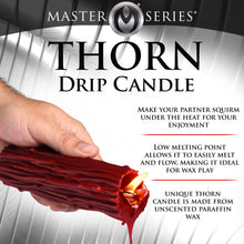 Load image into Gallery viewer, Thorn Drip Candle-1