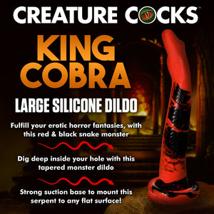 King Cobra Silicone Dildo - 14 Inch-1