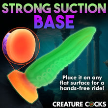 Load image into Gallery viewer, Tenta-Cock Glow-in-the-Dark Silicone Dildo-7