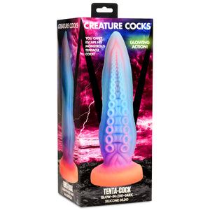 Tenta-Cock Glow-in-the-Dark Silicone Dildo-8