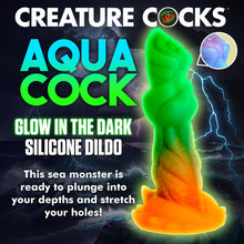 Load image into Gallery viewer, Aqua-Cock Glow-In-The-Dark Silicone Dildo-1