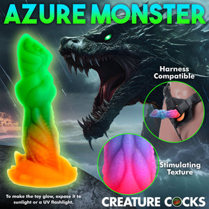 Aqua-Cock Glow-In-The-Dark Silicone Dildo-6