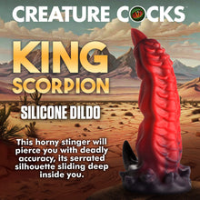 Load image into Gallery viewer, King Scorpion Silicone Dildo-1