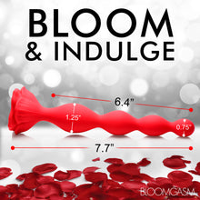 Load image into Gallery viewer, 9X Beaded Bloom Silicone Rose Vibrator-3