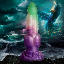 Load image into Gallery viewer, Aqua Phoenix Silicone Dildo-0