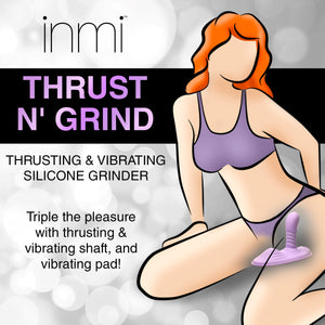 Thrust n' Grind Thrusting and Vibrating Silicone Sex Grinder-1