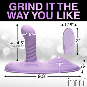 Thrust n' Grind Thrusting and Vibrating Silicone Sex Grinder-7