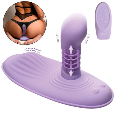 Thrust n' Grind Thrusting and Vibrating Silicone Sex Grinder-0