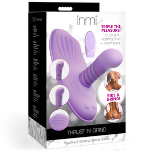 Thrust n' Grind Thrusting and Vibrating Silicone Sex Grinder-10